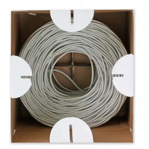 Techly ITP9-FLU-0305 cable de red Gris 305 m Cat6 U/UTP (UTP)