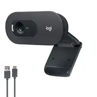 Logitech 960-001364 cámara web 1280 x 720 Pixeles USB Negro