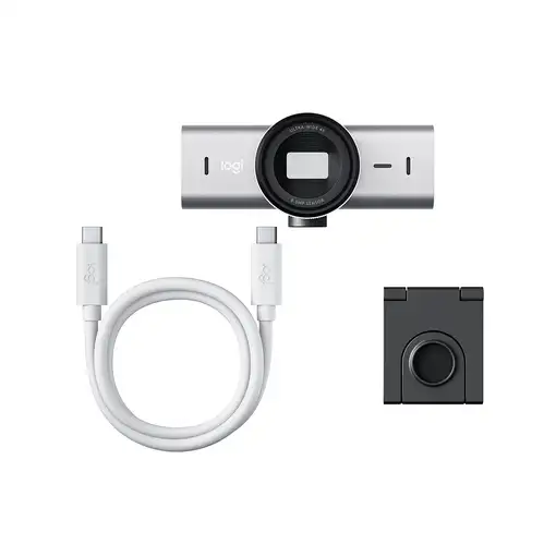 Logitech 960-001554 cámara web 3840 x 2160 Pixeles USB 3.2 Gen 1 (3.1 Gen 1) Gris