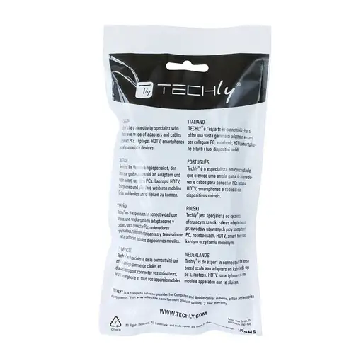 Techly 15m HDMI cable HDMI HDMI tipo A (Estándar) Negro