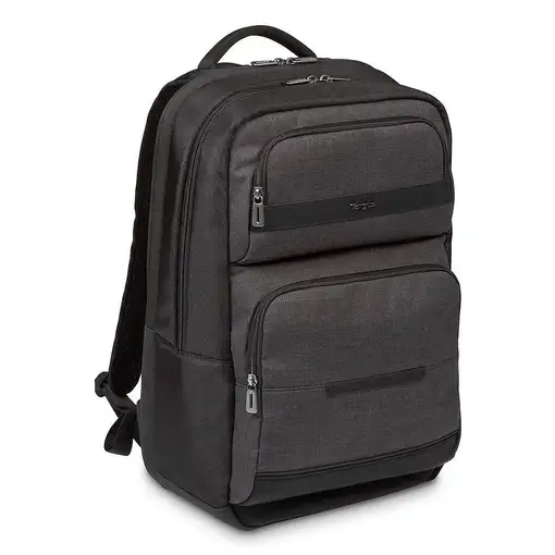 Targus CitySmart mochila Mochila informal Negro, Gris Imitación piel, Poliuretano