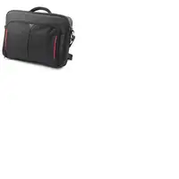 DELL Classic+ 45,7 cm (18") Maletín Negro, Rojo