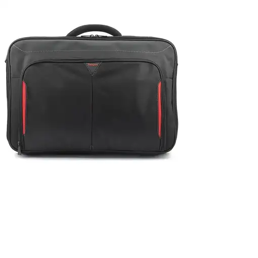 DELL Classic+ 45,7 cm (18") Maletín Negro, Rojo