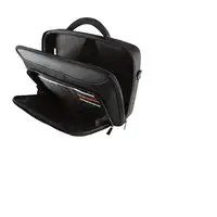 DELL Classic+ 45,7 cm (18") Maletín Negro, Rojo