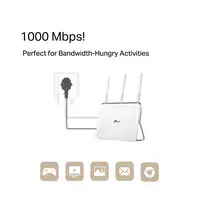TP-Link TL-PA7017PKIT(FR) 1000 Mbit/s Ethernet Blanco 2 pieza(s)