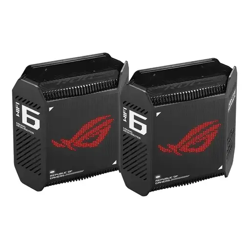 ASUS ROG Rapture GT6 (B-2-PK) Tribanda (2,4 GHz/5 GHz/5 GHz) Wi-Fi 6 (802.11ax) Ne