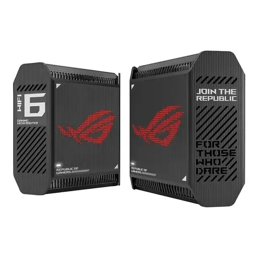 ASUS ROG Rapture GT6 (B-2-PK) Tribanda (2,4 GHz/5 GHz/5 GHz) Wi-Fi 6 (802.11ax) Ne