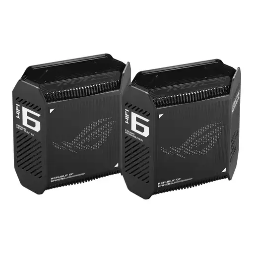 ASUS ROG Rapture GT6 (B-2-PK) Tribanda (2,4 GHz/5 GHz/5 GHz) Wi-Fi 6 (802.11ax) Ne