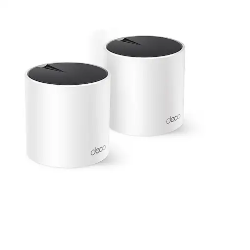 TP-Link DECO X55 (2-Pack) Doble banda (2,4 GHz / 5 GHz) Wi-Fi 6 (802.11ax) Blanco