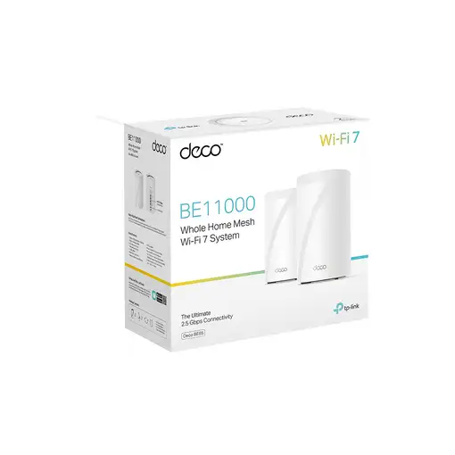 TP-Link Deco BE65 Tribanda (2.4 GHz / 5 GHz / 6 GHz) Wi-Fi 7 (802.11be) Blanco 4 I