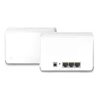 Mercusys HALO H70X (2-PACK) Doble banda (2,4 GHz / 5 GHz) Wi-Fi 6 (802.11ax) Blanc