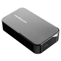 Mediacom MD-A190 adaptador e inversor de corriente Interior 100 W Negro