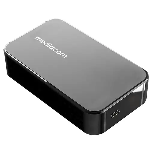 Mediacom MD-A190 adaptador e inversor de corriente Interior 100 W Negro