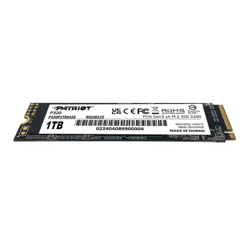 Patriot Memory P320 1 TB M.2 PCI Express 3.0 NVMe