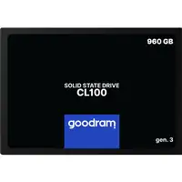 Goodram CL100 gen.3 960 GB 2.5" Serial ATA III 3D NAND