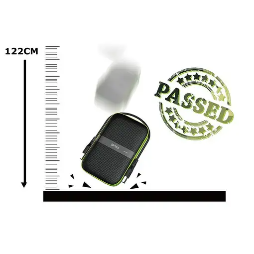 Silicon Power Armor A60 disco duro externo 1 TB 2.5" USB tipo A 3.2 Gen 1 (3.1 Gen