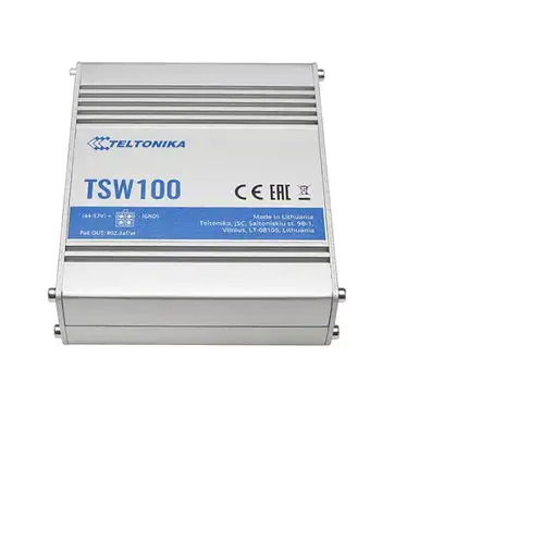 Teltonika TSW100 switch Gigabit Ethernet (10/100/1000) Energía sobre Ethernet (PoE