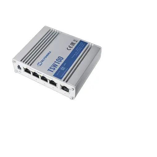 Teltonika TSW100 switch Gigabit Ethernet (10/100/1000) Energía sobre Ethernet (PoE