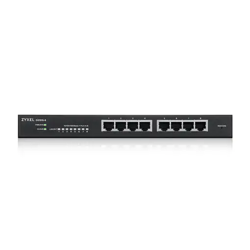 Zyxel GS1915-8 Gestionado L2 Gigabit Ethernet (10/100/1000) Negro