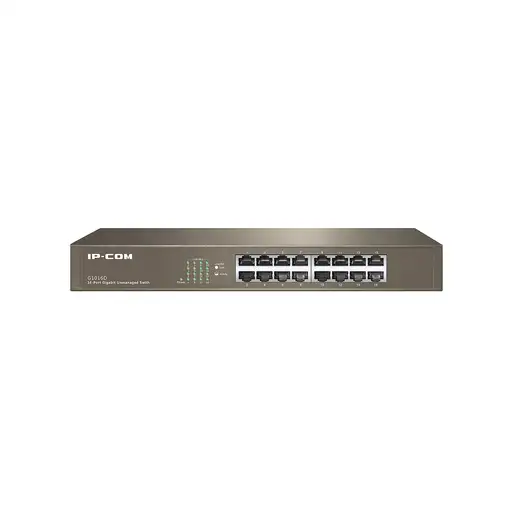 IP-COM Networks G1016D switch No administrado L2 Gigabit Ethernet (10/100/1000) 1U