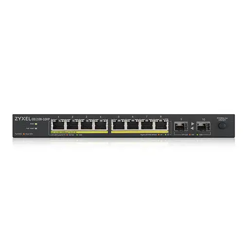Zyxel GS1100-10HP v2 No administrado Gigabit Ethernet (10/100/1000) Energía sobre