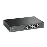 TP-Link TL-SG1016DE Gestionado L2 Gigabit Ethernet (10/100/1000) 1U Negro