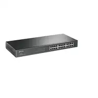 TP-Link TL-SG1024 No administrado Gigabit Ethernet (10/100/1000) 1U Negro