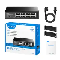 Cudy GS1016 switch Gigabit Ethernet (10/100/1000) Negro