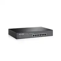 TP-Link TL-SG1008 No administrado Gigabit Ethernet (10/100/1000) 1U Negro