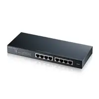 Zyxel GS1900-8 Gestionado L2 Gigabit Ethernet (10/100/1000) Negro
