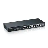 Zyxel GS1900-8 Gestionado L2 Gigabit Ethernet (10/100/1000) Negro