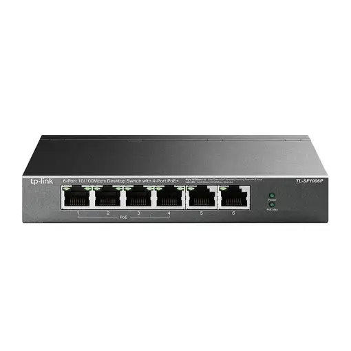 TP-Link TL-SF1006P switch No administrado Fast Ethernet (10/100) Energía sobre Eth