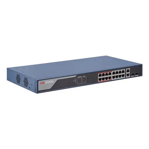 Hikvision DS-3E1318P-EI switch Gestionado Fast Ethernet (10/100) Energía sobre Eth