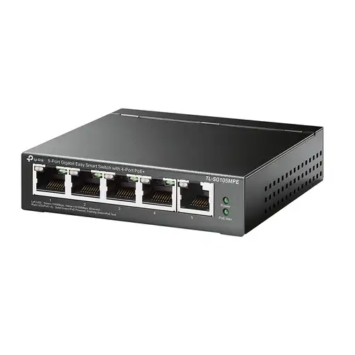 TP-Link TL-SG105MPE switch L2 Gigabit Ethernet (10/100/1000) Energía sobre Etherne