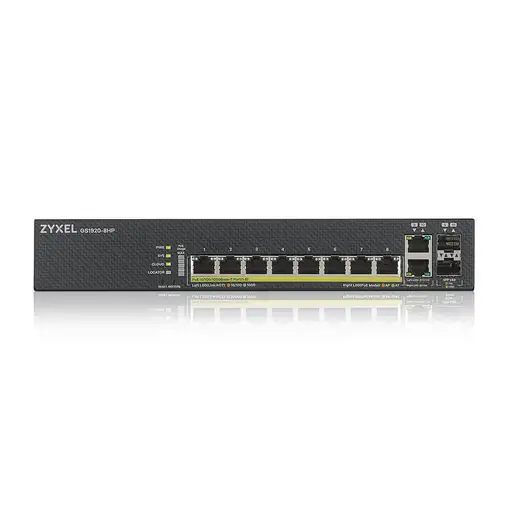 Zyxel GS1920-8HPV2 Gestionado Gigabit Ethernet (10/100/1000) Energía sobre Etherne