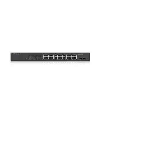 Zyxel GS1900-24HP Gestionado Gigabit Ethernet (10/100/1000) 1U Negro