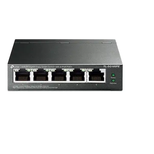 TP-Link TL-SG105PE switch Gestionado L2 Gigabit Ethernet (10/100/1000) Energía sob