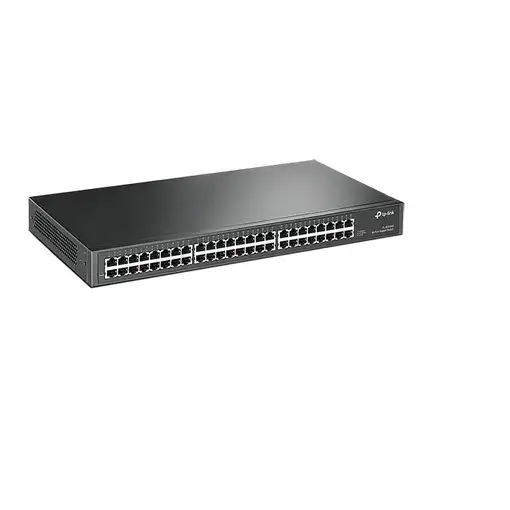 TP-Link TL-SG1048 No administrado Gigabit Ethernet (10/100/1000) 1U Negro