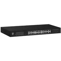 LevelOne GEP-2841 switch Gestionado L2 Gigabit Ethernet (10/100/1000) Energía sobr