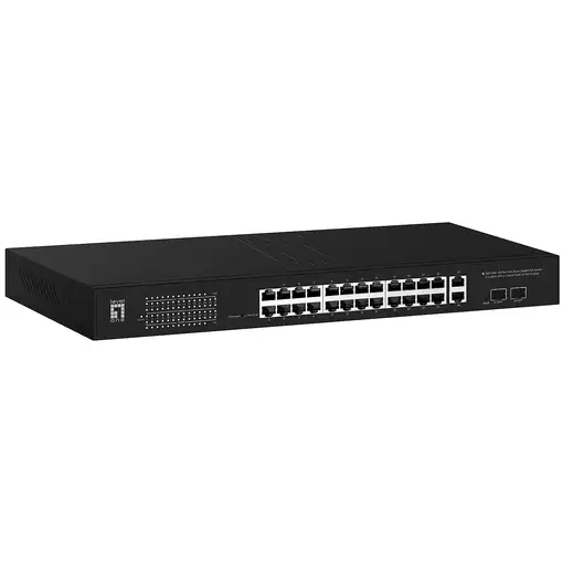 LevelOne GEP-2841 switch Gestionado L2 Gigabit Ethernet (10/100/1000) Energía sobr