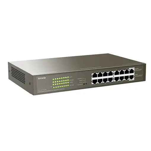 Tenda TEG1116P-16-150W-EU switch No administrado Gigabit Ethernet (10/100/1000) En