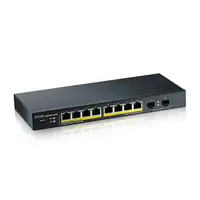 Zyxel GS1900-10HP Gestionado L2 Gigabit Ethernet (10/100/1000) Energía sobre Ether