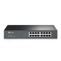 TP-Link TL-SF1016DS switch No administrado Fast Ethernet (10/100) 1U Negro