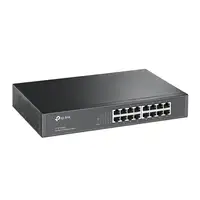 TP-Link TL-SF1016DS switch No administrado Fast Ethernet (10/100) 1U Negro