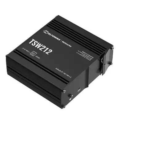 Teltonika TSW212 Gestionado L2 Gigabit Ethernet (10/100/1000) Negro