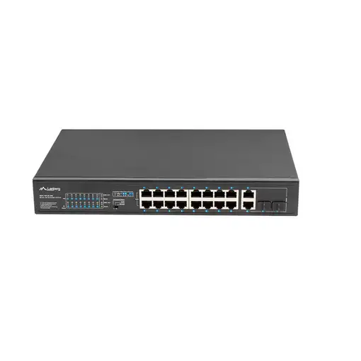 Lanberg RSFE-16P-2C-250 switch No administrado Gigabit Ethernet (10/100/1000) Ener