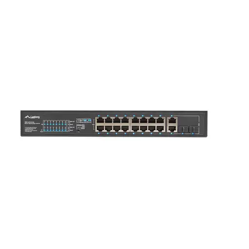 Lanberg RSFE-16P-2C-250 switch No administrado Gigabit Ethernet (10/100/1000) Ener