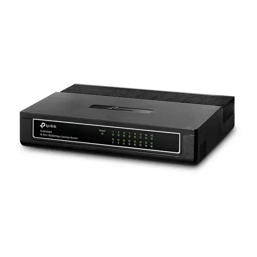 TP-Link TL-SF1016D No administrado Fast Ethernet (10/100) Negro