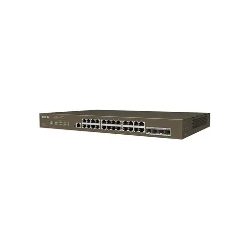 Tenda TEG5328F switch Gestionado L3 Gigabit Ethernet (10/100/1000) 1U Negro