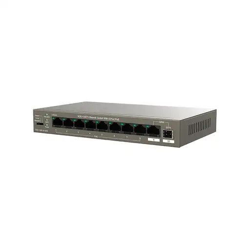 Tenda TEG1110PF-8-102W switch Gestionado Gigabit Ethernet (10/100/1000) Energía so
